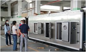 GUANGZHOU JETEX-LLOYD'S MACHINERY LTD Produktionslinie des Herstellers