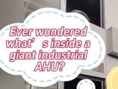 11000 Cmh Modulare Luftbehandlungseinheit für die Elektroindustrie, einfache Installation