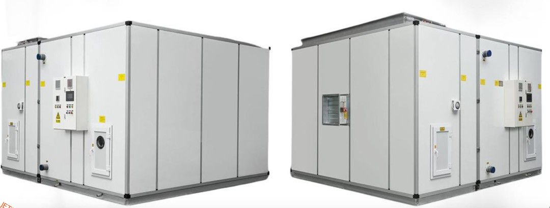 Kombinierte benutzerdefinierte Frischluftbehandlungseinheit Energieeinsparung für saubere Werkstätten